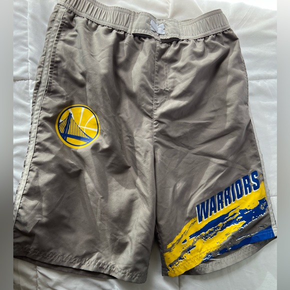NBA Boys Swim Trunks Golden State Warriors - Curry - Picture 1 of 4